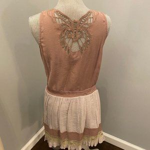 Unique and Beautiful Laced Back Dress-M